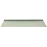 Regale4You Glasregal 80x20 cm /8mm satiniertes Glas Wandprofil LINO8 Alu Silber /1 Glasablage