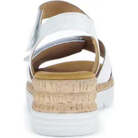 Gabor Keilpantoletten Damen 31393931333339 Weiß 40 1/2 EU - Weiß - 40,5