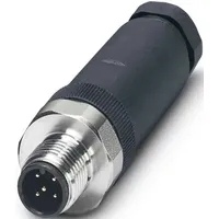 Phoenix Contact 1553190 Sensor-/Aktor-Steckverbinder, unkonfektioniert M12 Stecker, gerade Polzahl: