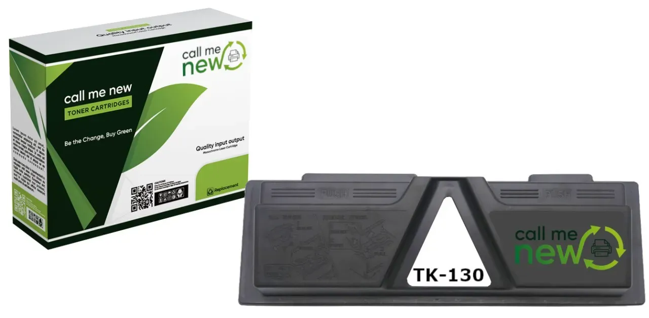 Callmenew Toner für Kyocera TK-130 schwarz FS 1028 1128 1300 1350