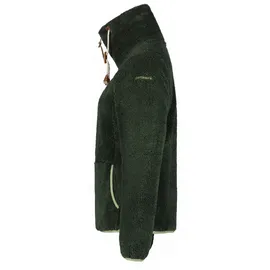 ICEPEAK Colony S6 Midlayer flauschige Fleecejacke Damen 595 dark green S