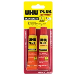 UHU plus sofortfest 2 Komponenten-Kleber 35,0 g