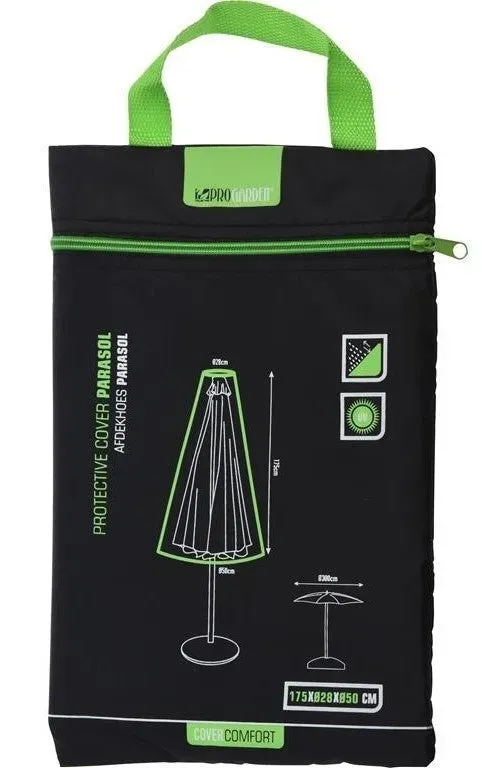 Pro Garden Parasol Schutzhülle - bis zu 300cm - Schwarz