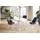 alpimeble EVO Ø 120 cm bis 220 cm weiß