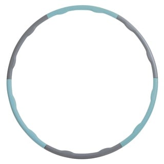 Donic Schildkröt Schildkröt Fitness Hoop Gymnastikreifen 100cm Durchmesser, Skyblue-Anthrazit