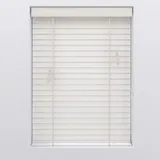 MY HOME Jalousie Bambus (B x H: 150 x 175 cm, Weiß, Holz,