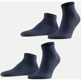 Falke Sneakersocken 2er Pack Blau 47-50