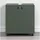 trendteam Waschbeckenunterschrank Grün Rillenoptik 1 Einlegeboden 60 x 64 cm Badezimmer