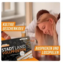 Denkriesen Stadt Land Vollpfosten - Classic Edition "Intelligenz ist relativ"