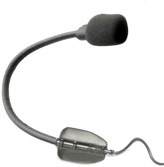 Cardo Hybrid, microfone de remplacement - Noir