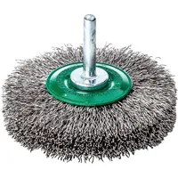 Lessmann Schaft-Rundbürste Edelstahl gew. 70x0,2mm