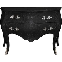 Casa Padrino Barock Kommode 120 cm Schwarz