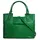 Cluty Henkeltasche Leder Grün