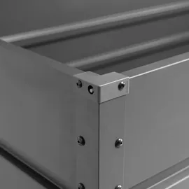 primeyard Gartenbox 137 x 61 cm Anthrazit