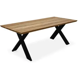 SENS-LINE Hamilton Gartentisch 220 x 100 x 75 cm Grau