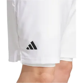 adidas Club Tennis Climacool 2in1 Shorts Herren Weiß M