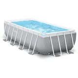 Intex Frame Swimming Pool Set "Prism Quadra IV",grau,488 x 244 x 107 cm
