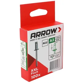 ARROW Blindniete Ø 3 mm x 6 mm 100 Stück