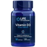 Life Extension - Vitamin D3 | Hochwertiges Vitamin D für die tägliche Gesundheit - 1.000 IE, 90 Softgels