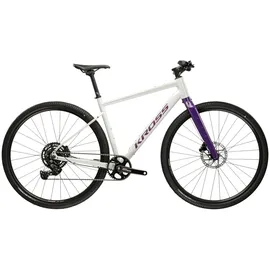 KROSS Gravelbike Esker 1.0 2026 28 Zoll RH 48 cm grau/lila