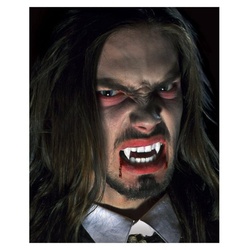 Horror-Shop Vampir-Kostüm Vampir Eckzähne als Dracula Gebiss für Halloween – weiß