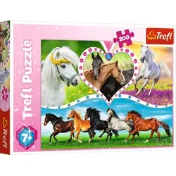 Puzzle Schöne Pferde TREFL 13248  200 Teile