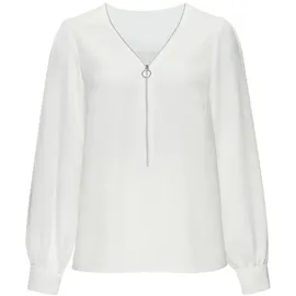 LASCANA Langarmbluse Damen weiß Gr.36