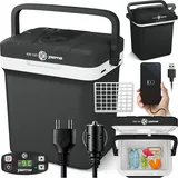 Elektrische Kühlbox 12V 230V 22,9L Auto Camping Kühlschrank Gefrierbox Essential