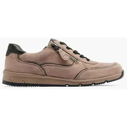 Leder Komfort Schnürer - Damen - braun