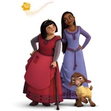 KOMAR Disney Wish Wandtattoo - It's magic - Größe 50 x 70 cm - Wandsticker, Kinderzimmer, Rosas, Aufkleber