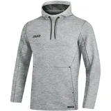 Jako Kapuzenpullover Hoodie Grau Meliert 40