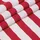 Homescapes Baumwollstoff Meterware rot-weiß gestreift, 150 cm