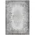 benuta Basic Waschbarer Teppich George - Schwarz/Grau 60x120 cm - Kunstfaser - Rechteckig & im Style: Vintage, Elegant, Retro - Pflegeleicht für Wohnzimmer Schlafzimmer