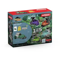 Schleich Eldrador Creatures Dschungel Düsenjet Fahrzeug mit Mini Creature,