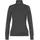 bench. loungewear Sweatjacke Damen anthrazit meliert Gr.52/54