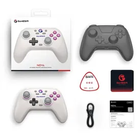GameSir Nova Wireless Controller Retro White für Nintendo Switch