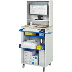 Rau Computer-Station mobil 20BxTxH 720x660x1810mm