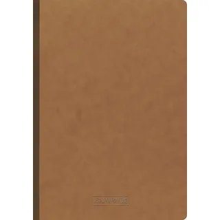 Brunnen Notizbuch FACT!plus DIN A4 punktraster, hellbraun Softcover 192 Seiten