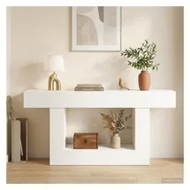 vidaXL Konsolentisch 160 x 30 x 74 cm Weiß