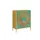 KAWOLA Highboard 100 x 120 x 40 cm Grün / Gold