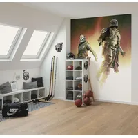 KOMAR Star Wars The Mandalorian Flight bedruckt