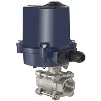 Riegler 2-Wege-ES-Kugelhahn, elekt. Stellantr., 230 V AC, 50 Hz,