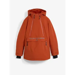 bonprix wasserdichte Funktions-Schlupfjacke mit Fleece-Futter, braun, 48, Fleece