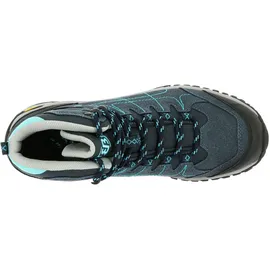 Brütting Mount Shasta High Damen Trekking- & Wanderstiefel, Marine/ Türkis, 39