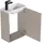 Badplaats Florence Gäste-WC Waschtisch 40 x 22 cm
