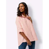 Heine Gestreifte Bluse in orange-ecru-gestreift | Gr.: 38