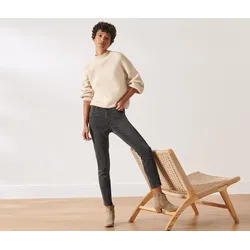 Tchibo - Slimfit-Jeans - Damen - Gr. 38 - dunkelgrau