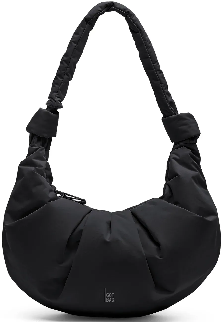 GOT BAG Umhängetasche PLEAT MOON BAG LARGE black