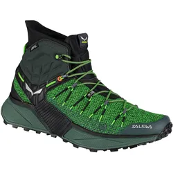 Salewa Trail-Laufschuhe Dropline Mid Mesh (Speed Hiking) grün Herren