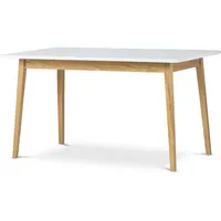 Konsimo Konsimo, Esstisch, Frisk Weiß, Spanplatte, Scandinavian, 140x75x80cm